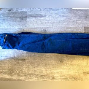 Wrangler blue jeans